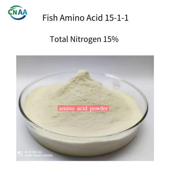 Ph5-7 Amino Acid Powder Fertilizer Fish Flavor 12% Free Amino Acid Organic N-Fertilizer