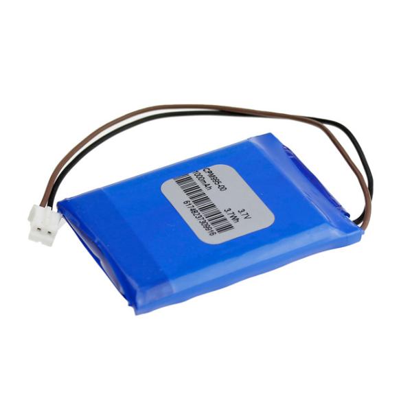 7.2*34.2*50MM Pouch Lipo Battery Cell 1Ah 3.7Wh 3.7V 1000mAh Lithium Li Ion Polymer Battery