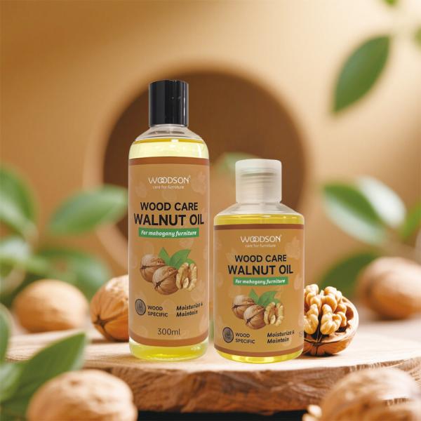 Furniture Care Oil for Wood 150ml Walnut Mahogany Treatment Natural Wood Care Oil Nourishes Deep Moisturizing Maintenance