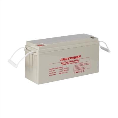 12v 150ah Deep Cycle AGM Battery 15A Deep Cycle Lead Acid Battery For UPS