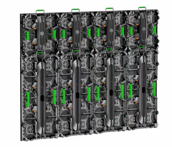 O diodo emissor de luz alugado da fase SMD1515 interna indica o painel do alumínio moldado do dado de P2.6mm