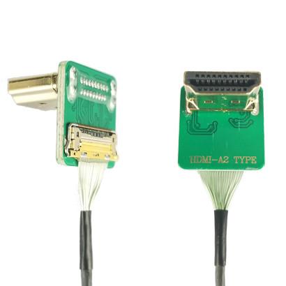 HDMI Elbow Head HDMI-A2 90 graus até  CABLINE®-VS 20454-220-02 20455 20453