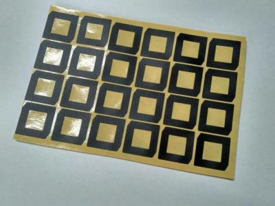 Color Custom Die Cut Products Flat  Bright  Surface With Good Tensile Strength