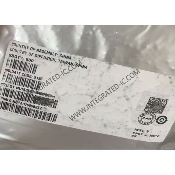 8 Channels AD7606BSTZ 16-Bit Synchronous Data Acquisition System LQFP64