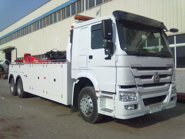 Sinotruk Welding Steel Special Purpose Truck Heavy Road Wrecker Truck