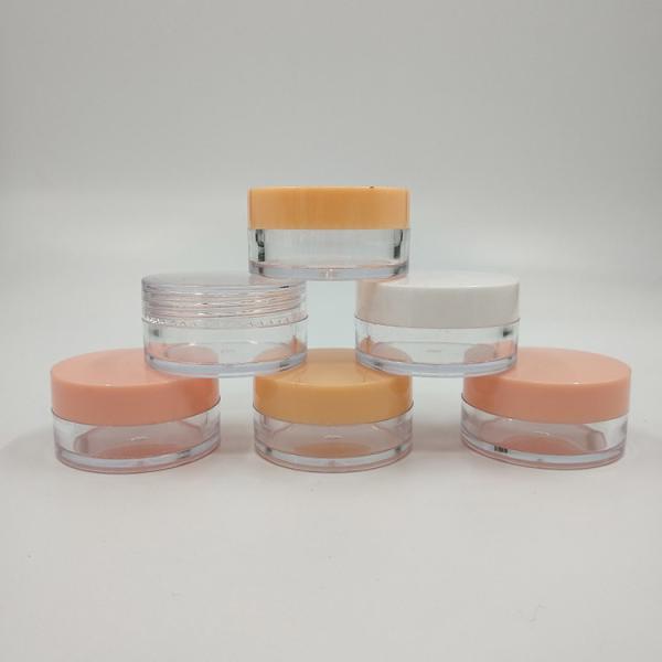 Aluminum Foil Gasket Sealing Plastic Beauty Jar With Smooth Surface Material