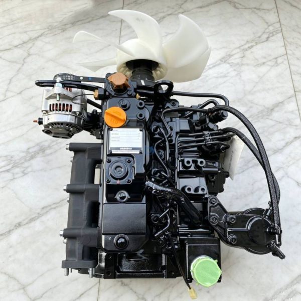 3TNV88 3 Cylinder Construction Engine Assembly For Hitachi Excavator ZX30U-2
