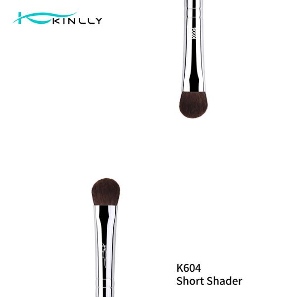 1pcs Animal Hair Poly Bag Small Eyeshadow Brush