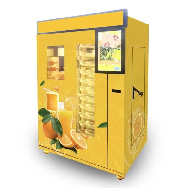Hygienic 100% Pure Automatic Orange Juicer Commercial Fresh Orange Juice Vending Machine
