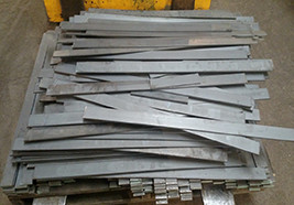 High Strength Galvanized Steel Channel , Black / Galvanized Flat Bar