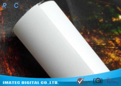 Látex 260gsm impermeável e meios solventes de Eco, rolo lustroso da lona do poliéster 60 polegadas