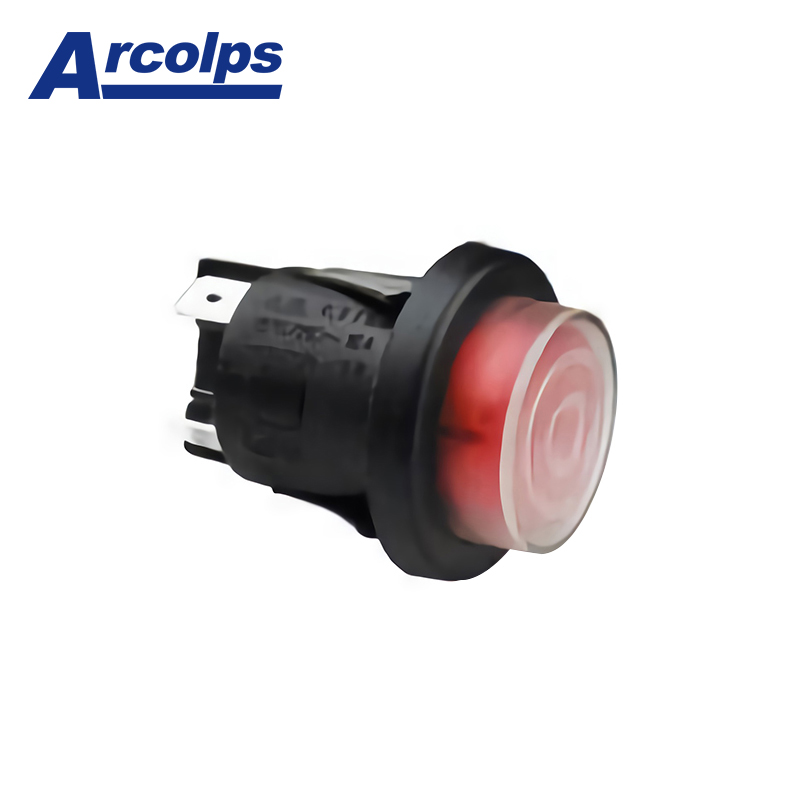 Red Blue Yellow Car Button Switch ARCOLPS Small Push Button Switch