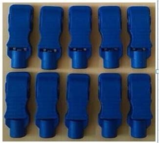 Medical Reusable Resting Tab ECG Electrode Clips For  3.0 / 4.0 ECG EKG Leadwires