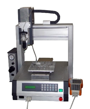 Smart Solder Paste Dispenser . Automatic Liquid Glue Dispensing Machine Robot