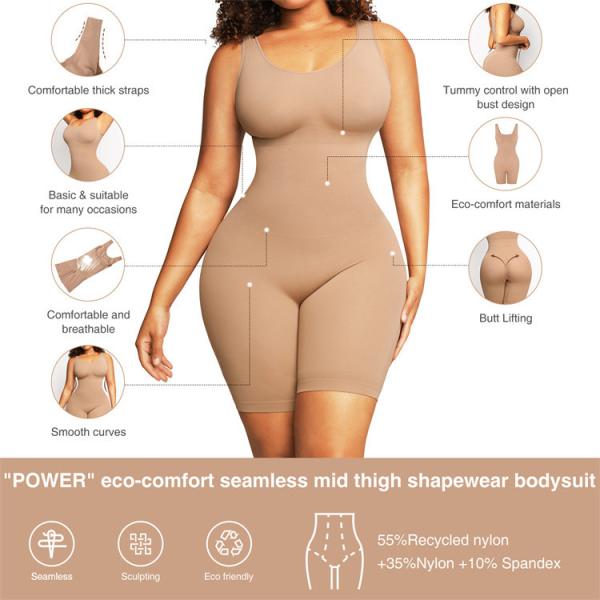 Standard Thickness Shapers BBL 5XL Post Surgery Shapewear Moldeadoras