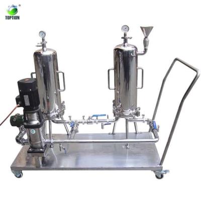 Oil Extraction Bag Filter Vacuum Filtration System Toption China