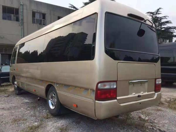 19 Seats Original Japan Toyota Coaster Bus , Coaster Mini Bus 3RZ Engine