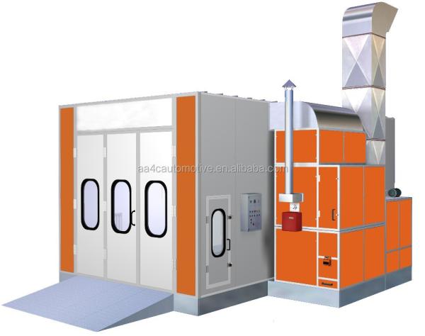 cabine da pintura à pistola do carro do veículo 7.5kw para o forno de cozimento modelo de Cars Indoors Auto