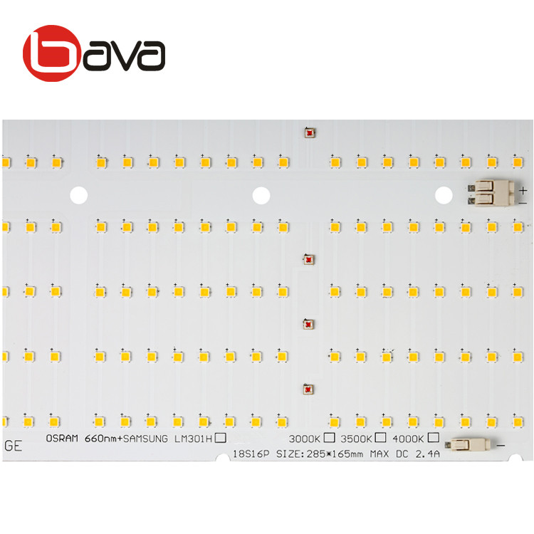 SAMSUNG LM301B откалывает доску BAVA Кванта парник 320w растет лампы 816umol/s