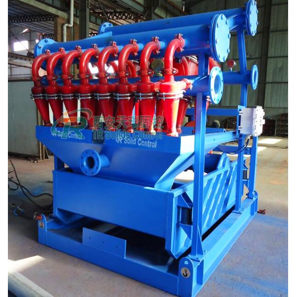 Уборщик грязи для штабелевки пробуренной городом Высокие системы чистки грязи прочности при вибрационных нагрузках г с Десильтер 12нос