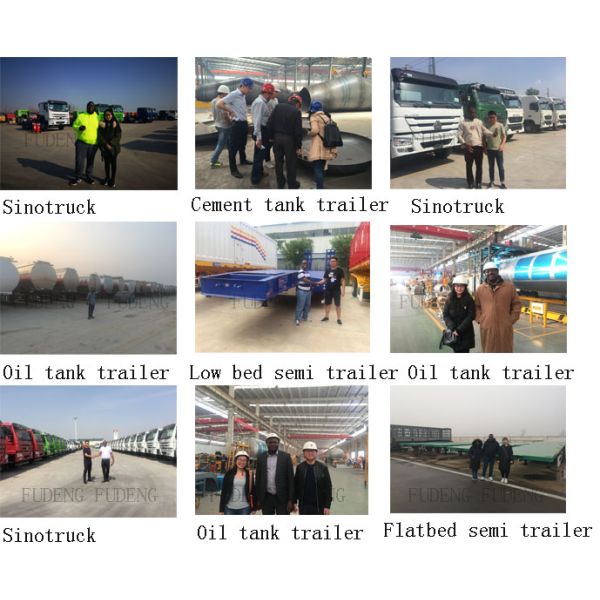 45000 L Fuel Tanker Semi Trailer Carbon Steel Transport Crude Oil Tanker Trailer