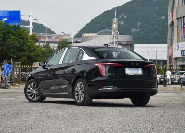 Hongqi Electric EV Car 140Kw 5 lugares Carro elétrico Velo dianteiro Tração preta