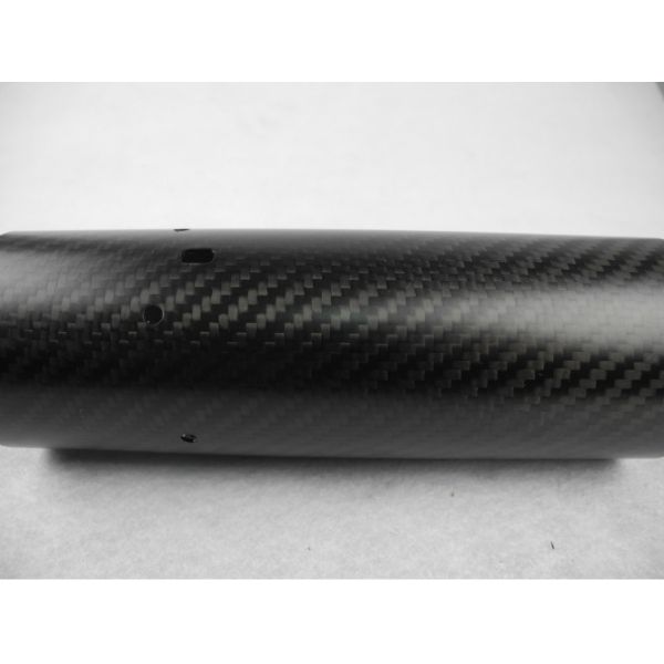 Волокна углерода 3k сопротивления износа радиация пробки/трубы твердого круглая uv