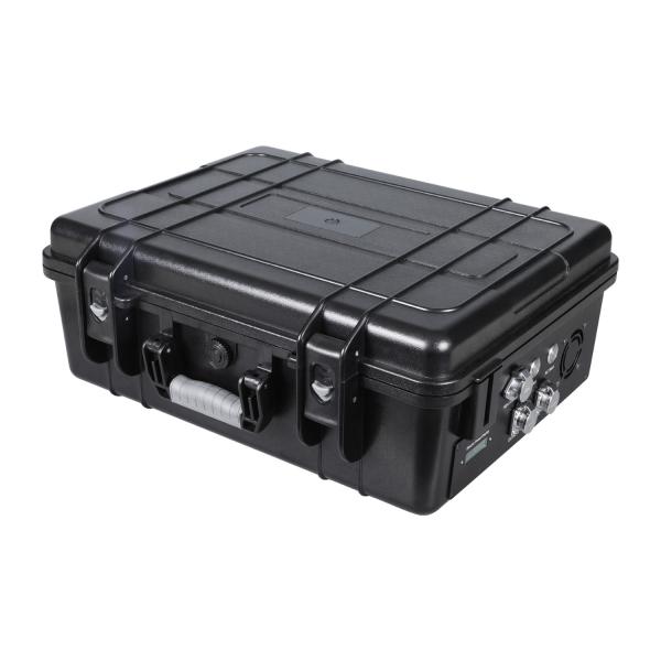New powerful briefcase 18 Antenna Jammer blocks 2G, 3G, 4G, 5G, GPSL1, GPSL2-L5, GPSL3-L4, WIFI, 315,433,868, Lojack signals with 158W output power and a coverage range up to 120m