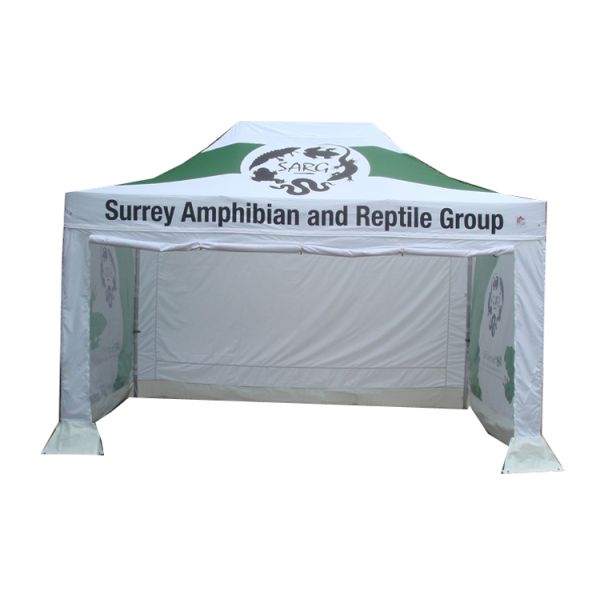 3X4.5 Marquee Gazebo Shade Tent CMYK Heat Transfer Printing Strong Framework