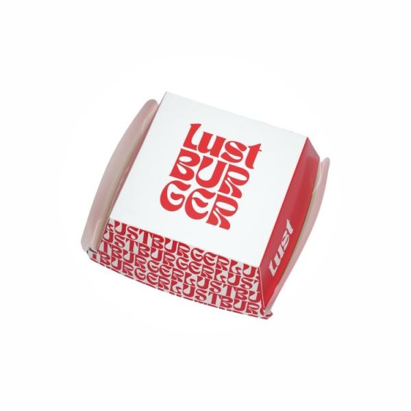 Customized Different Shapes Burger Box Compostable Corrugated Cardboard Box for Fast Food Delivery Customized Sizes