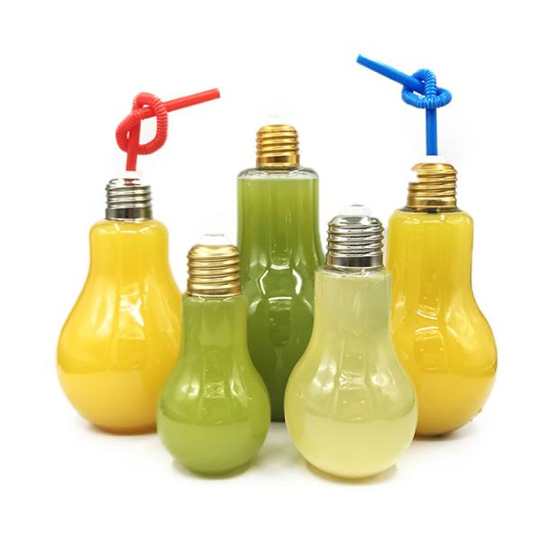 Bouteille d'emballage de jus en plastique réutilisable