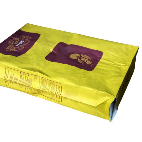 Бумажный мешок сумки 25kg цемента Kraft цвета CMYK бумажный универсальный