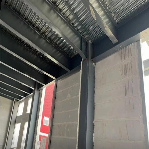 Multi Storey Prefabricated Office Building Steel Structure Lightweight Steel Frame Building