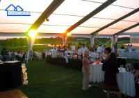 Translúcido Evento Marquise Tenda Ar condicionado Conferência de Negócios Banquete Festa Evento Tendas Melhor Em Tendas Marquises