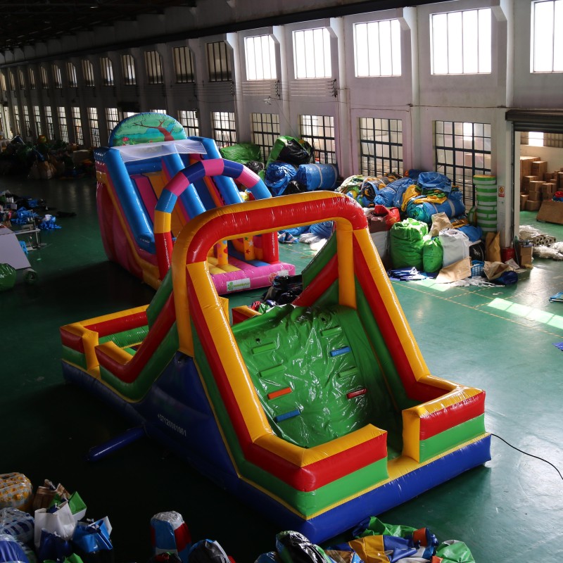 Inflatable Bounce House and Slide Combo for Kids Parties Parks and Event Rentals