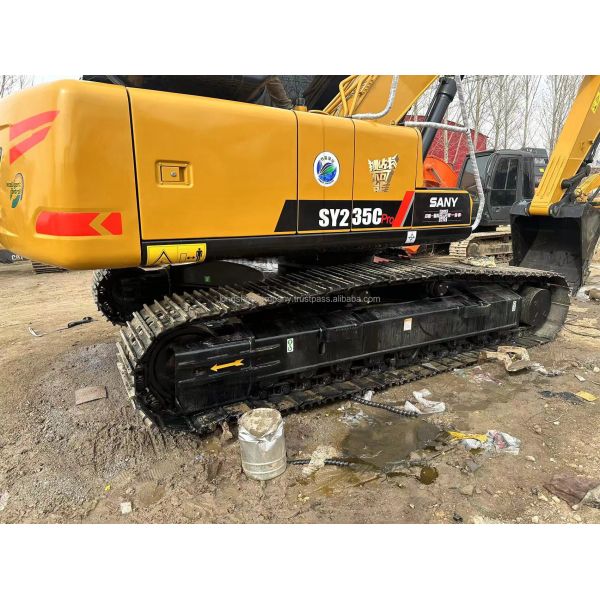 Buy Used Sany SY235C Excavator 25 Ton Digger Machine for Road Construction