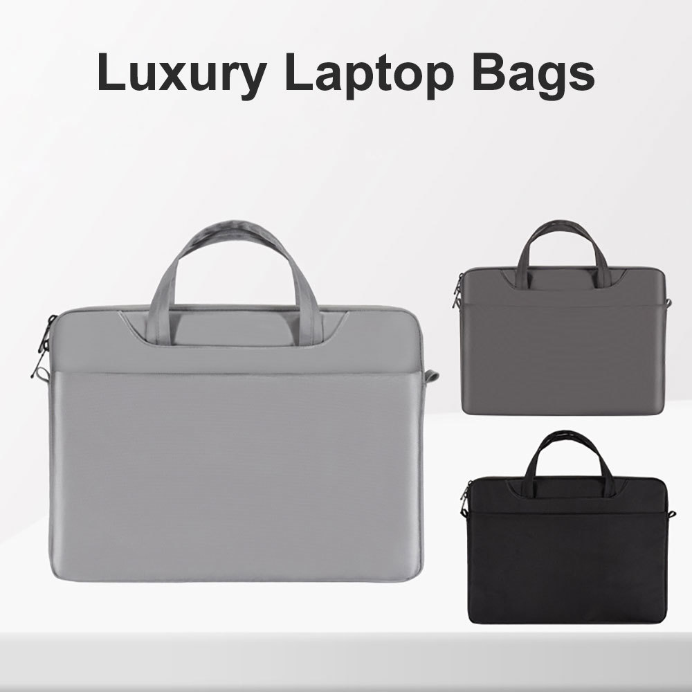 For Laudtec 15.6-16.1 Inch Laptop Briefcase for Men Simple Polyester Waterproof Business Travel Bag Large Capacity Mac Book Wholesale OEM/ODM/Private Label