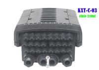 96 noyau 4 dans 24 clôtures optiques communes multinucléaires appui extérieur de diviseur de PLC d'IP68 1 x 16 de fermeture de fibre