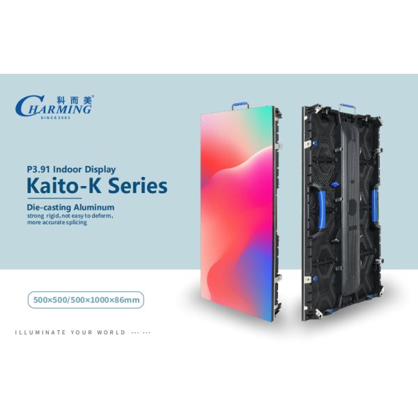 Настенный дисплей СИД этапа события арендный видео-, крытый экран 500x1000mm СИД P3.91