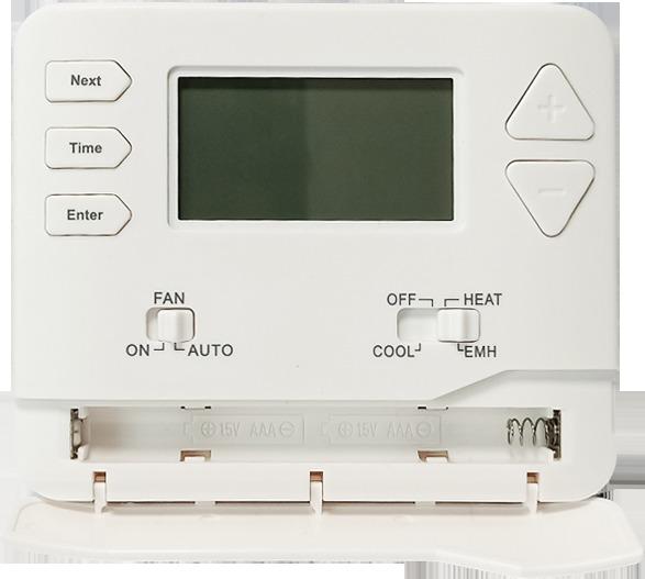 Thermostat haute température non programmable, 1 étage de chauffage/1 étage de refroidissement, OEM / ODM pour le contrôle des hautes températures