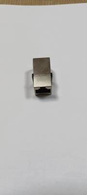 8P8C Through Hole Customized Low Profile RJ45 , Tab Up Female Lan Connector