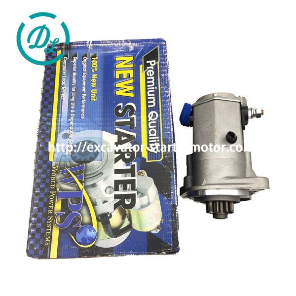 EexcavaStart 2KW 12V Excavator Starter Motor 17298-63010 for Kubota V2203 V2403