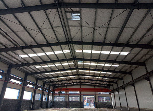 Light Weight Carbon Steel Beam Warehouse Q235 Q355B H Section Steel Building Workshop