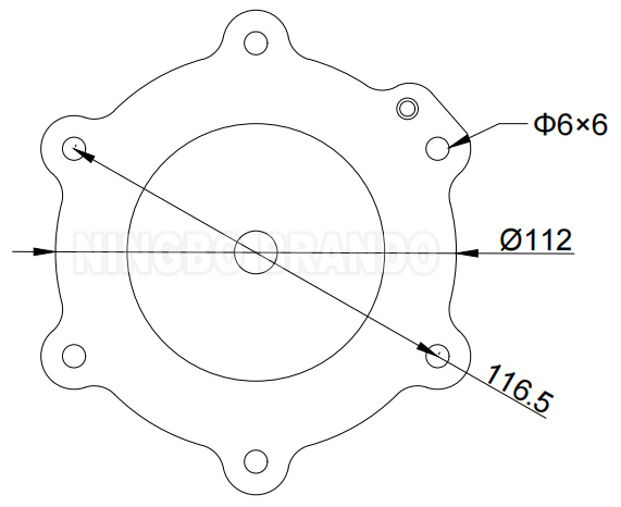 Diafragma C113826 para o pulso Jet Valve Repair Kit de G353A046 ASCO