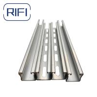 0.8mm-3mm espesor de plata canal de apoyo para el soporte estructural resistente y duradero