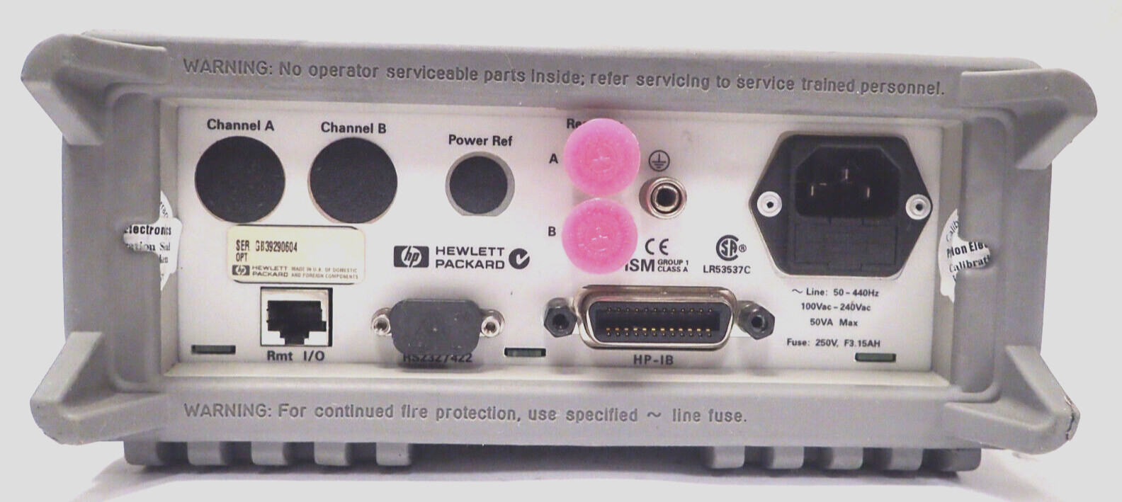 FCC Programmable удваивает - метр силы канала, серия Keysight Agilent E4419B EPM