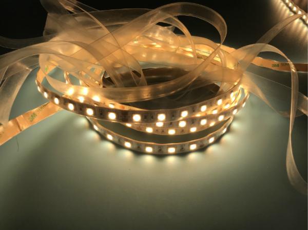 High CRI Flexible LED Strip Light / Warm White Outdoor LED Strip Lights Waterproof