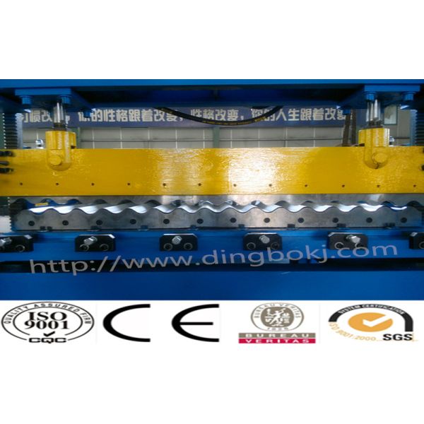 Color Steel Corrugated Iron Rolling Machine Touch Screen CE