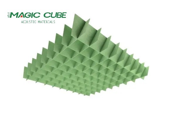 Polyester Fiber Acoustic Panel 1200x600mm 12mm Sound Absorbing Wall Board for Art Gallery Interior Decoration