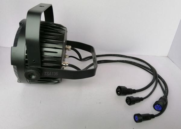 IP65 RGBWAP 6in one Outdoor  Waterproof Flat Led Par With Purple Color Amber Color TSA136